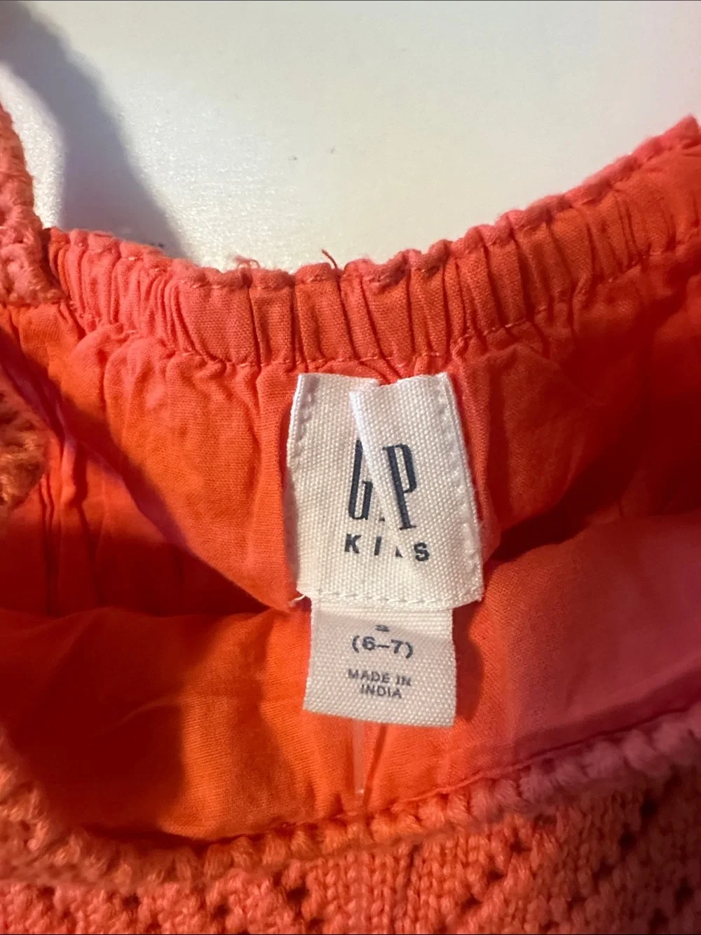 GAP Girls Red Sleeveless Sundress